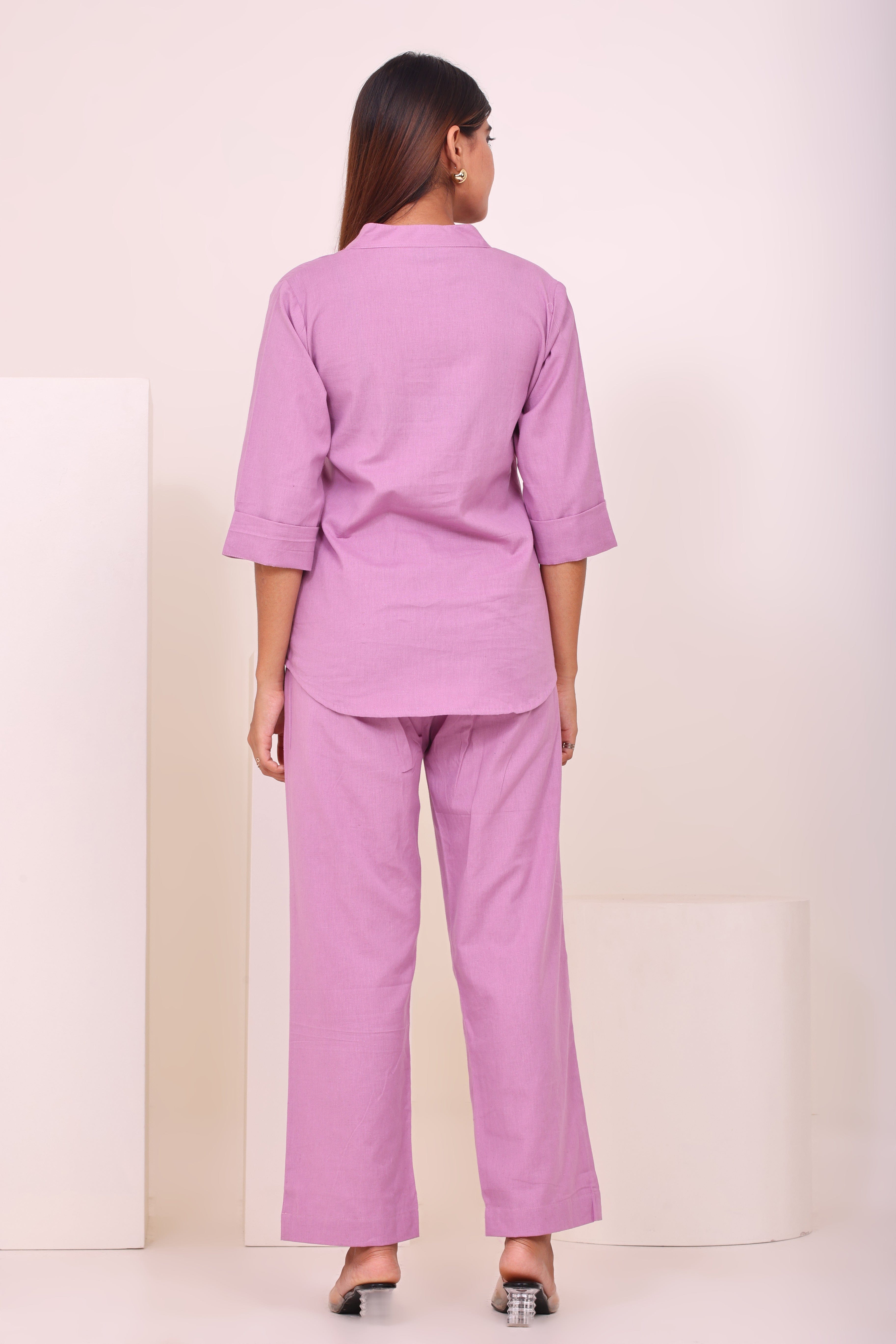 Amora Co-ord Set - Lilac