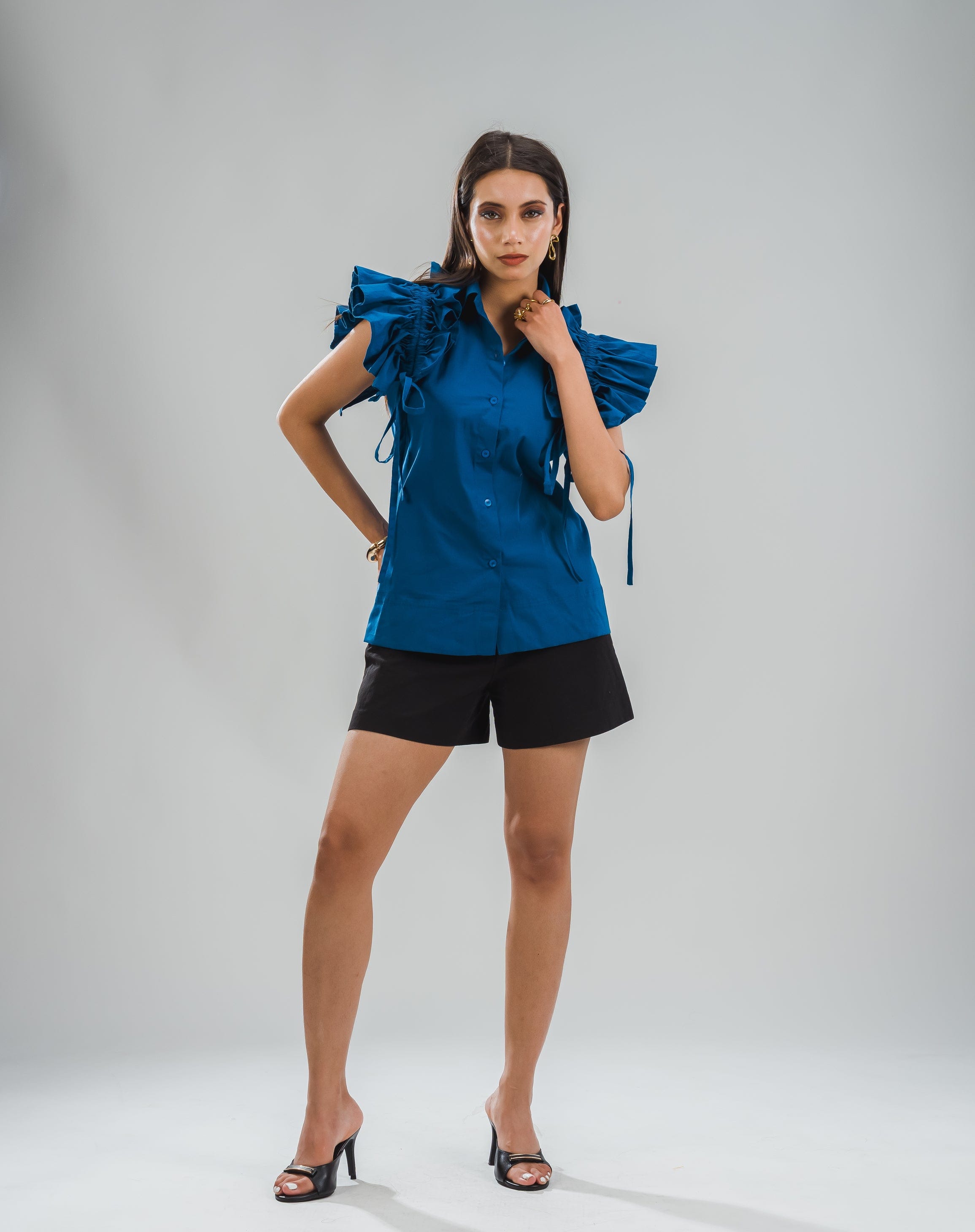 Allure Top - Blue