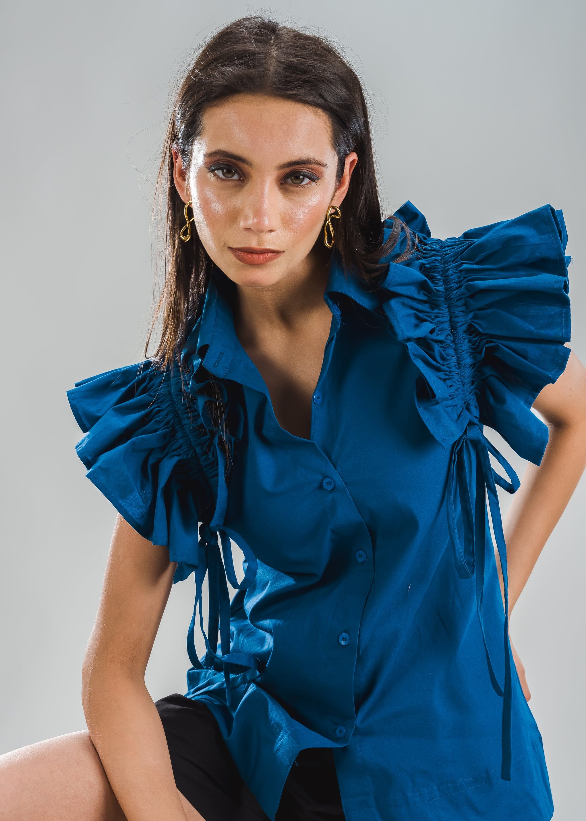 Allure Top - Blue