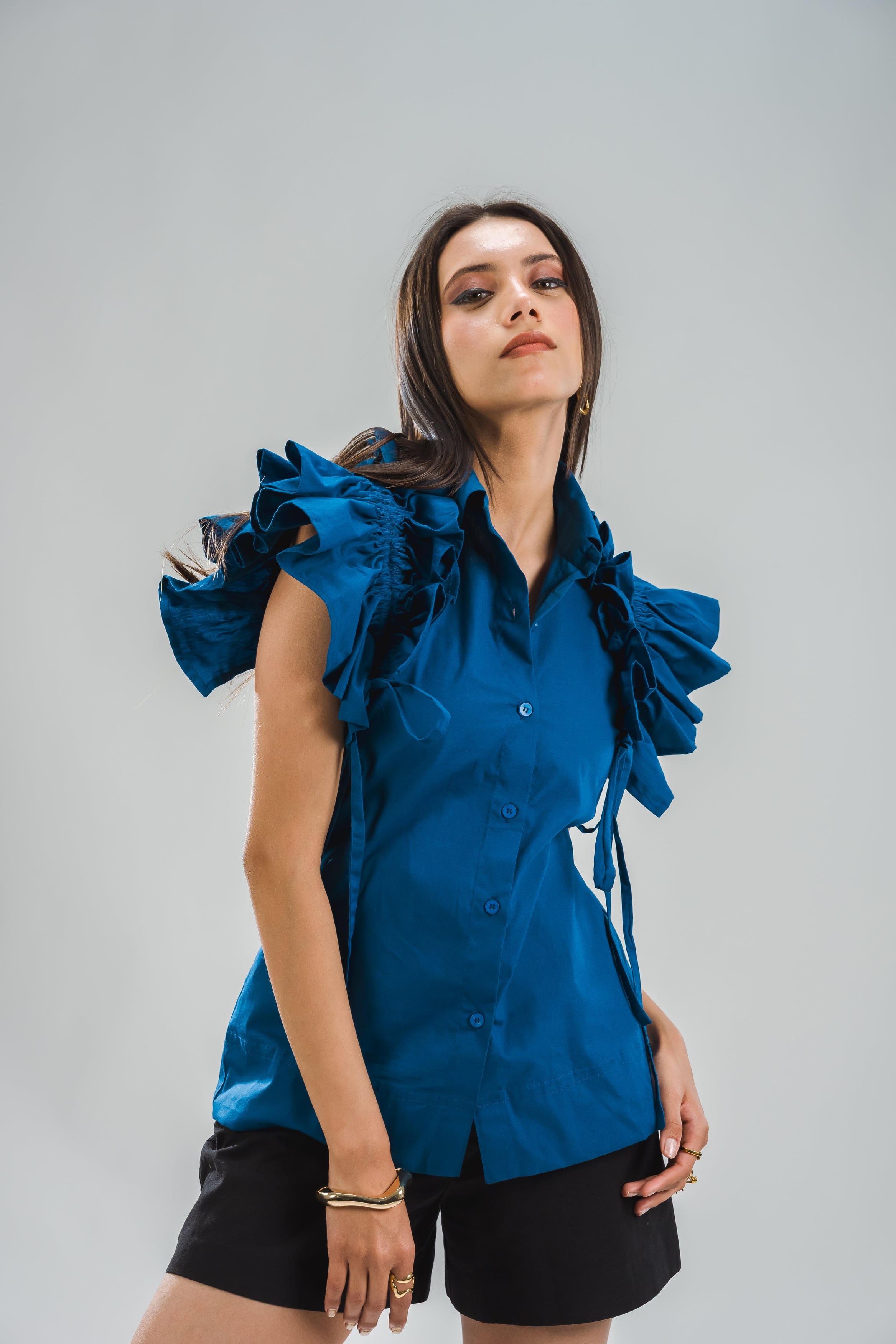 Allure Top - Blue