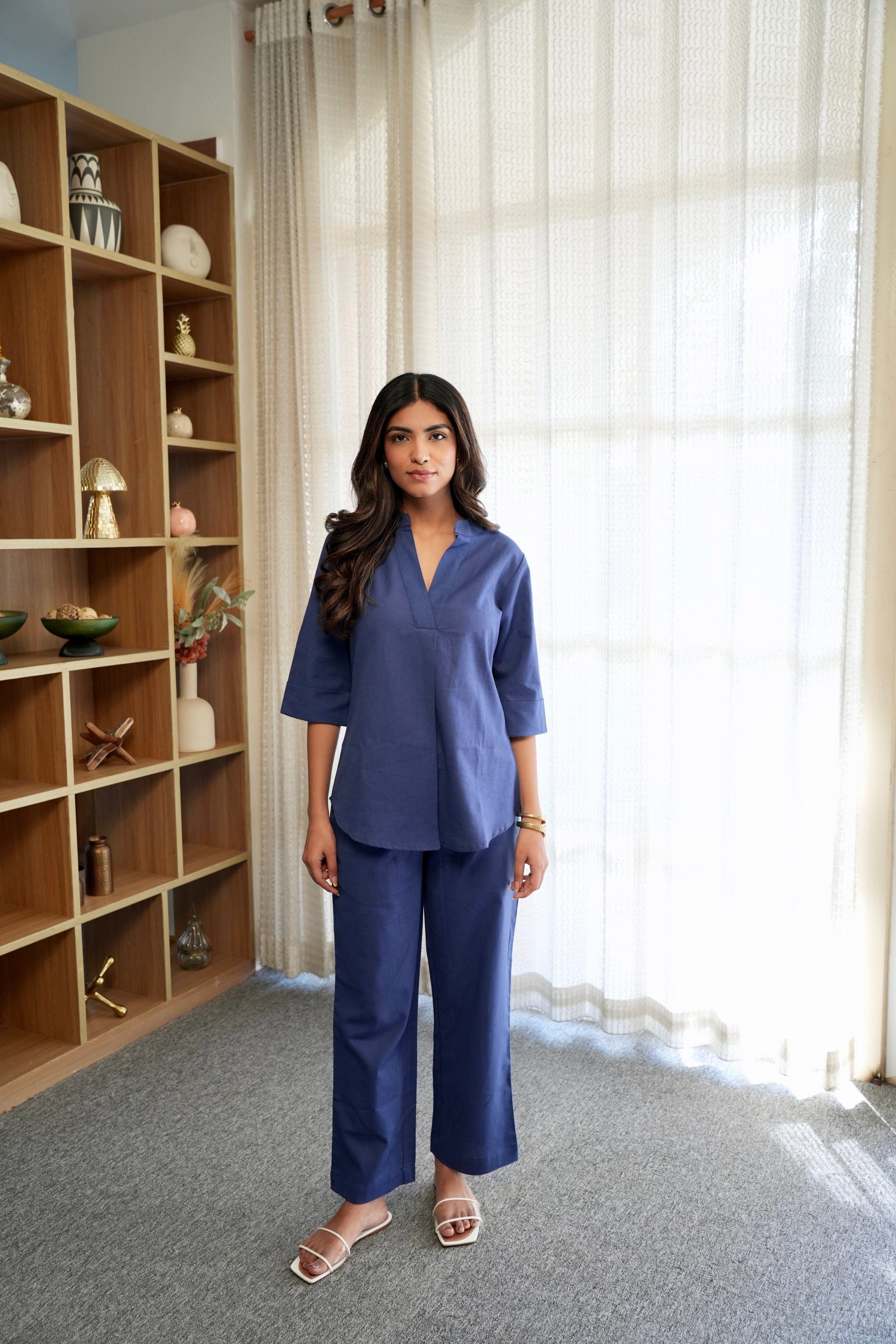 Amora Co-ord Set - Royal Blue
