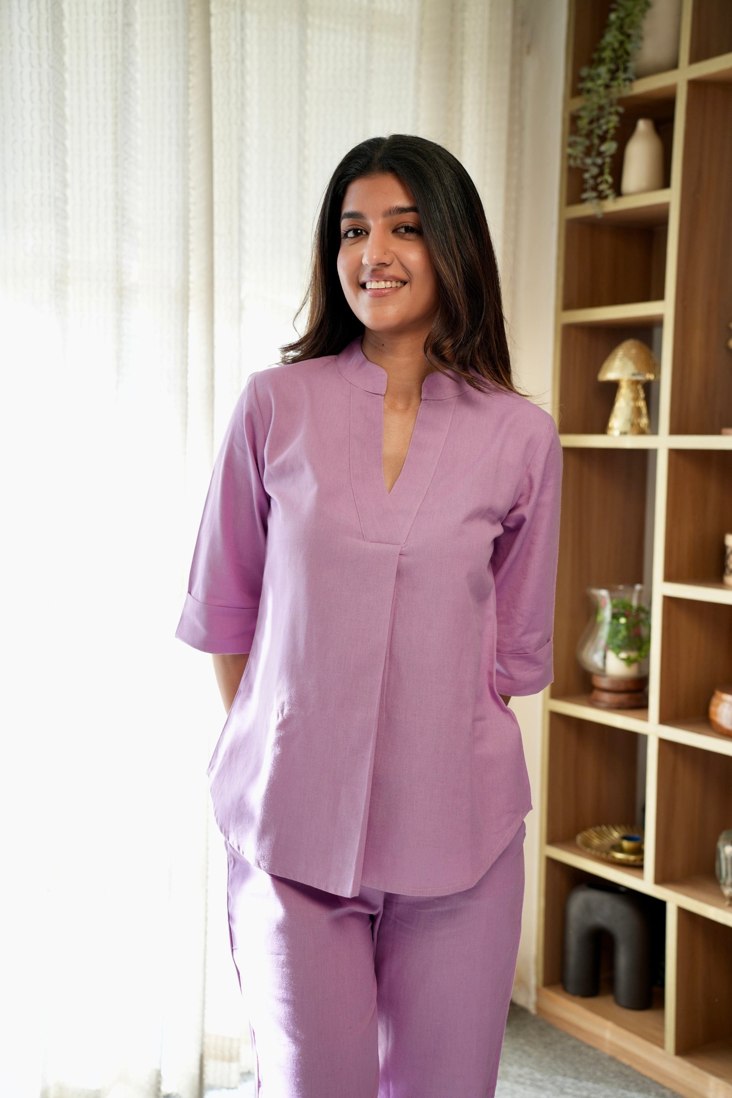 Amora Co-ord Set - Lilac