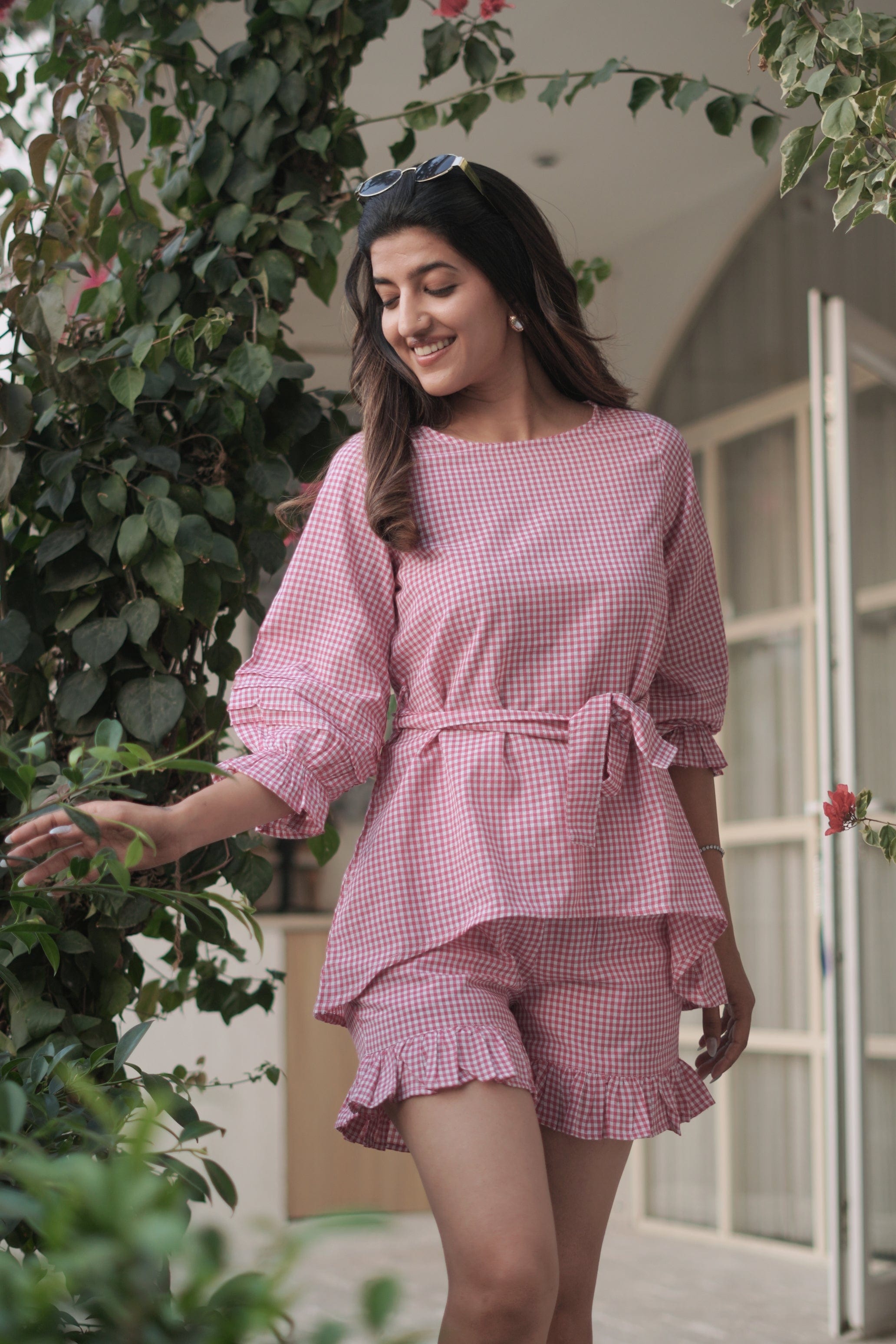Daisy Co-ord Set - Lotus Pink