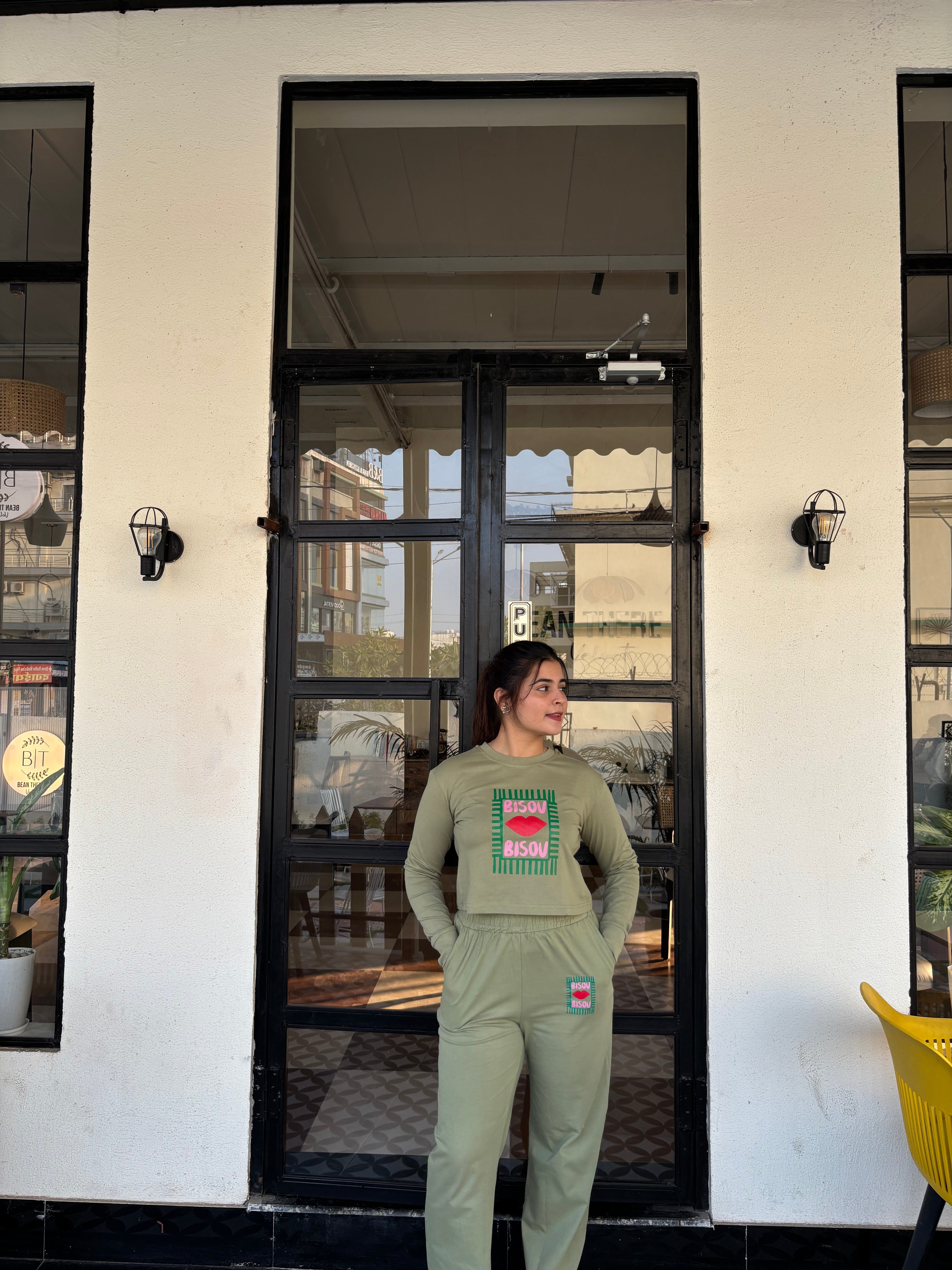 Bisou Green Pajama