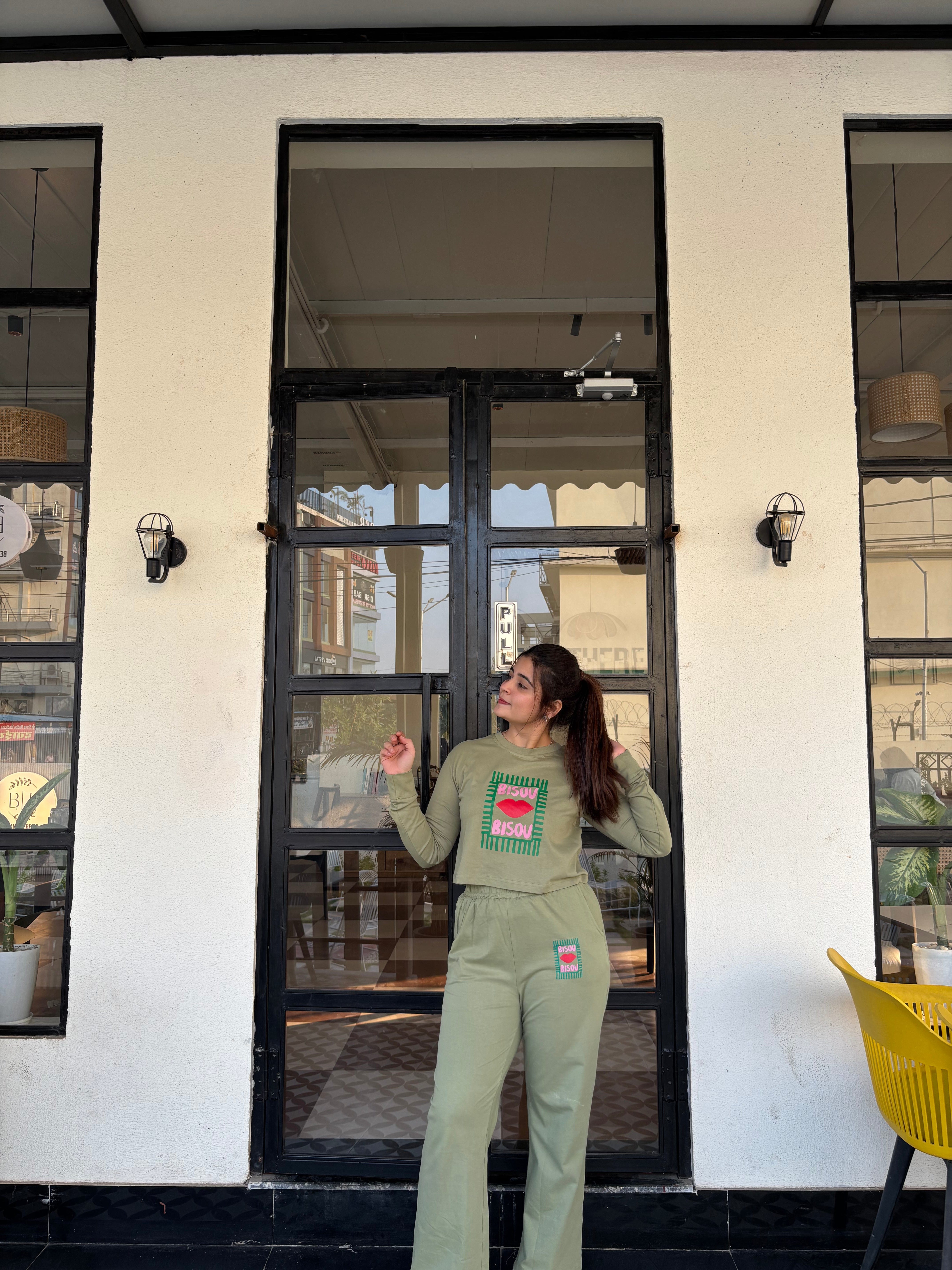 Bisou Green Pajama