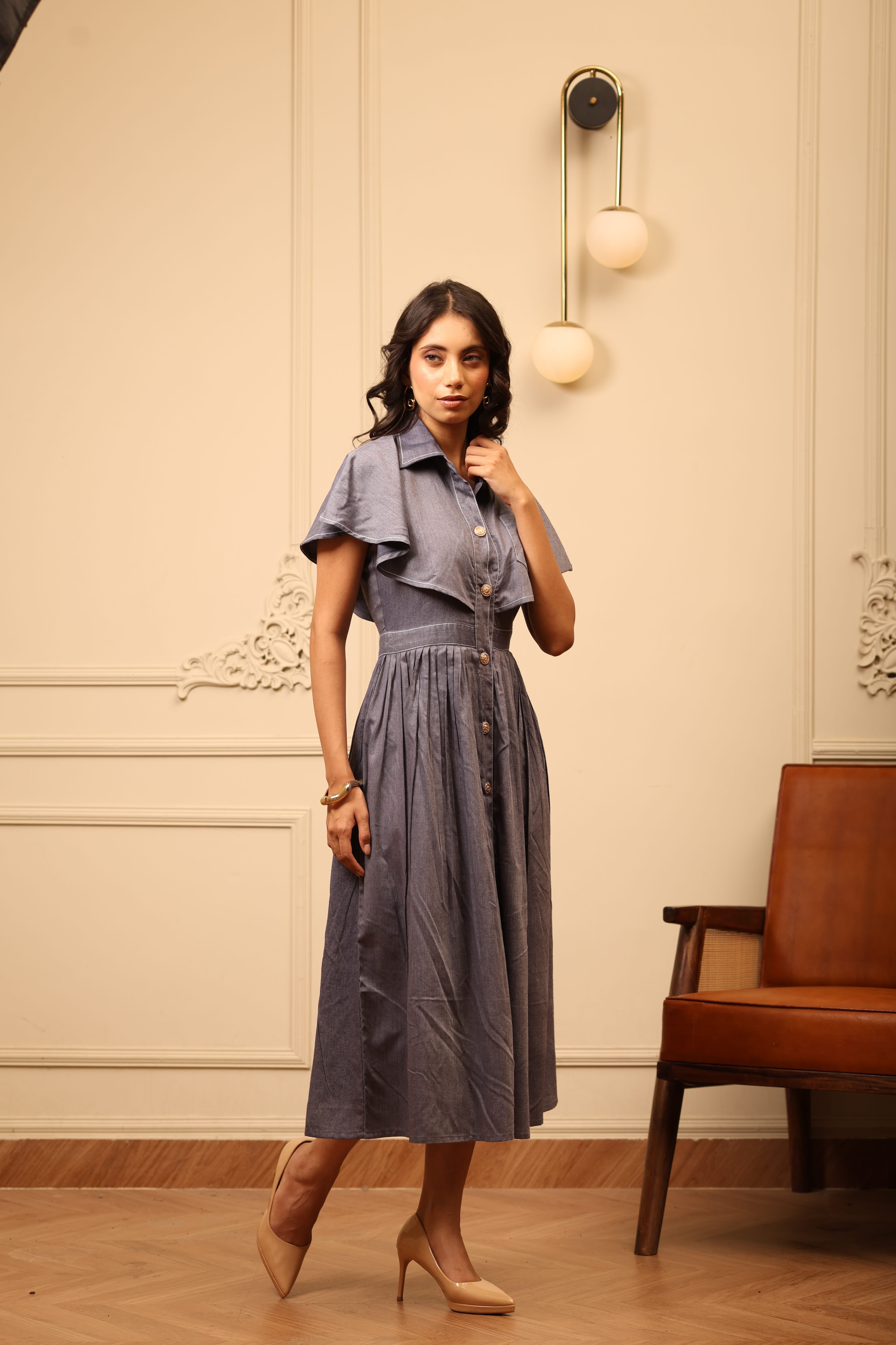 Jolie Denim Dress