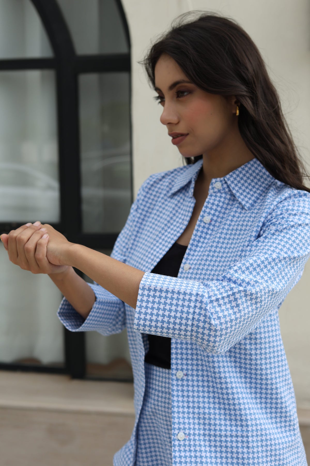 Mykonos Blue Stripes Set