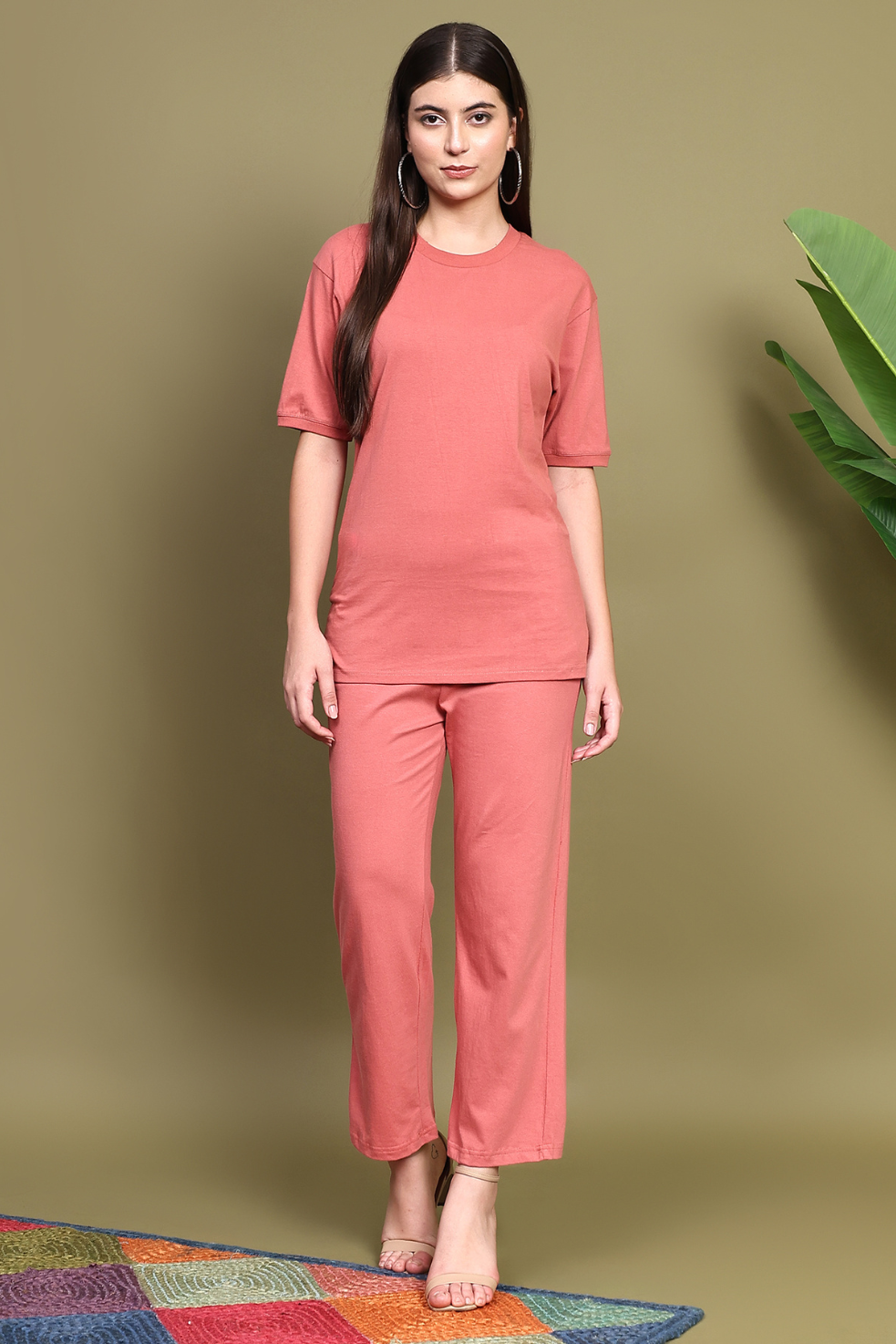 Pink T-shirt & Pants set