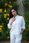 Selene Shirt & Trouser Co-ord - Ivory