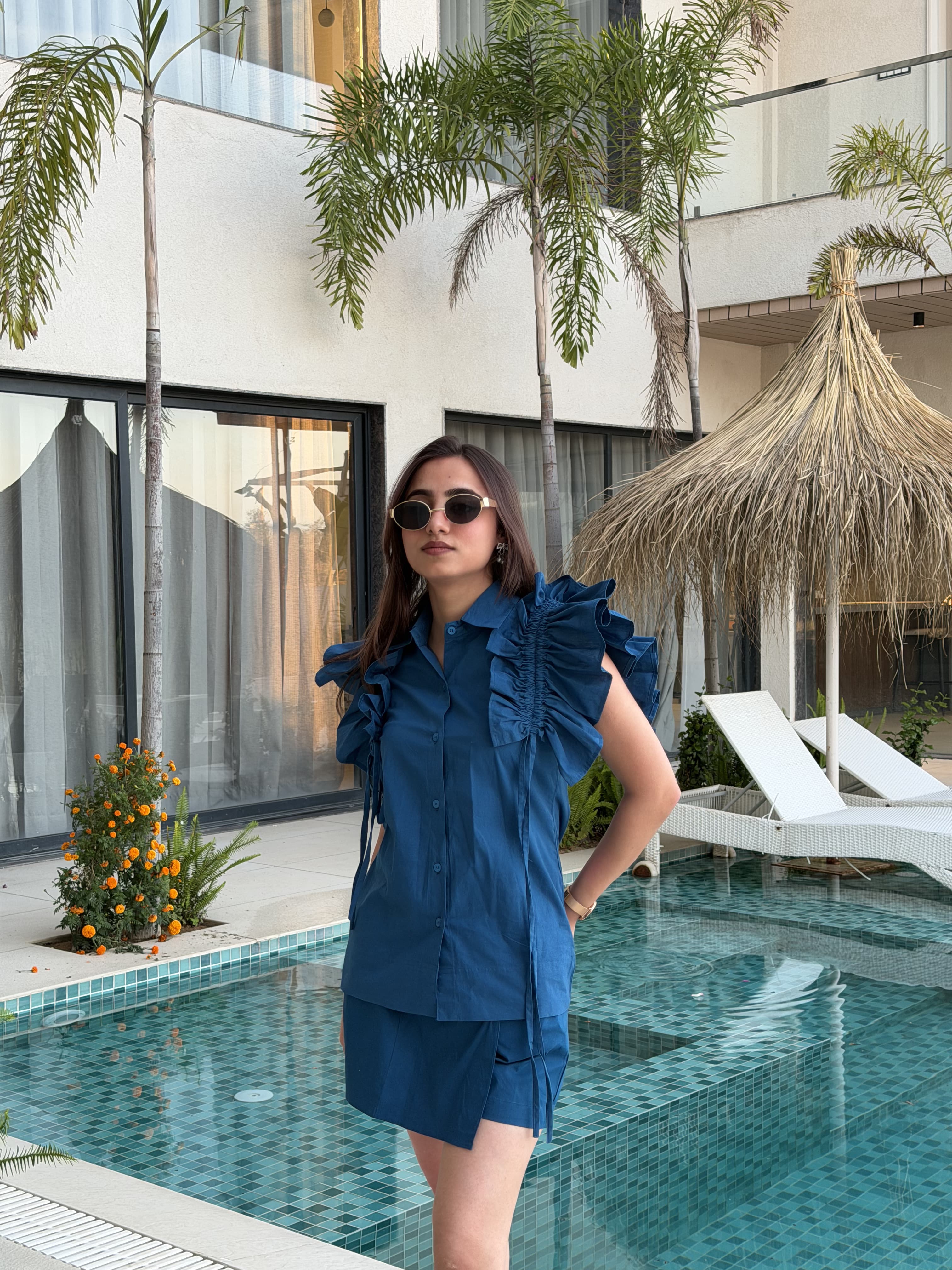 Allure Top - Blue