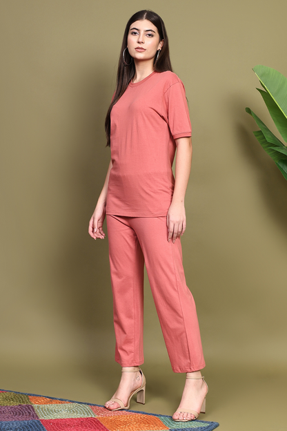 Pink T-shirt & Pants set