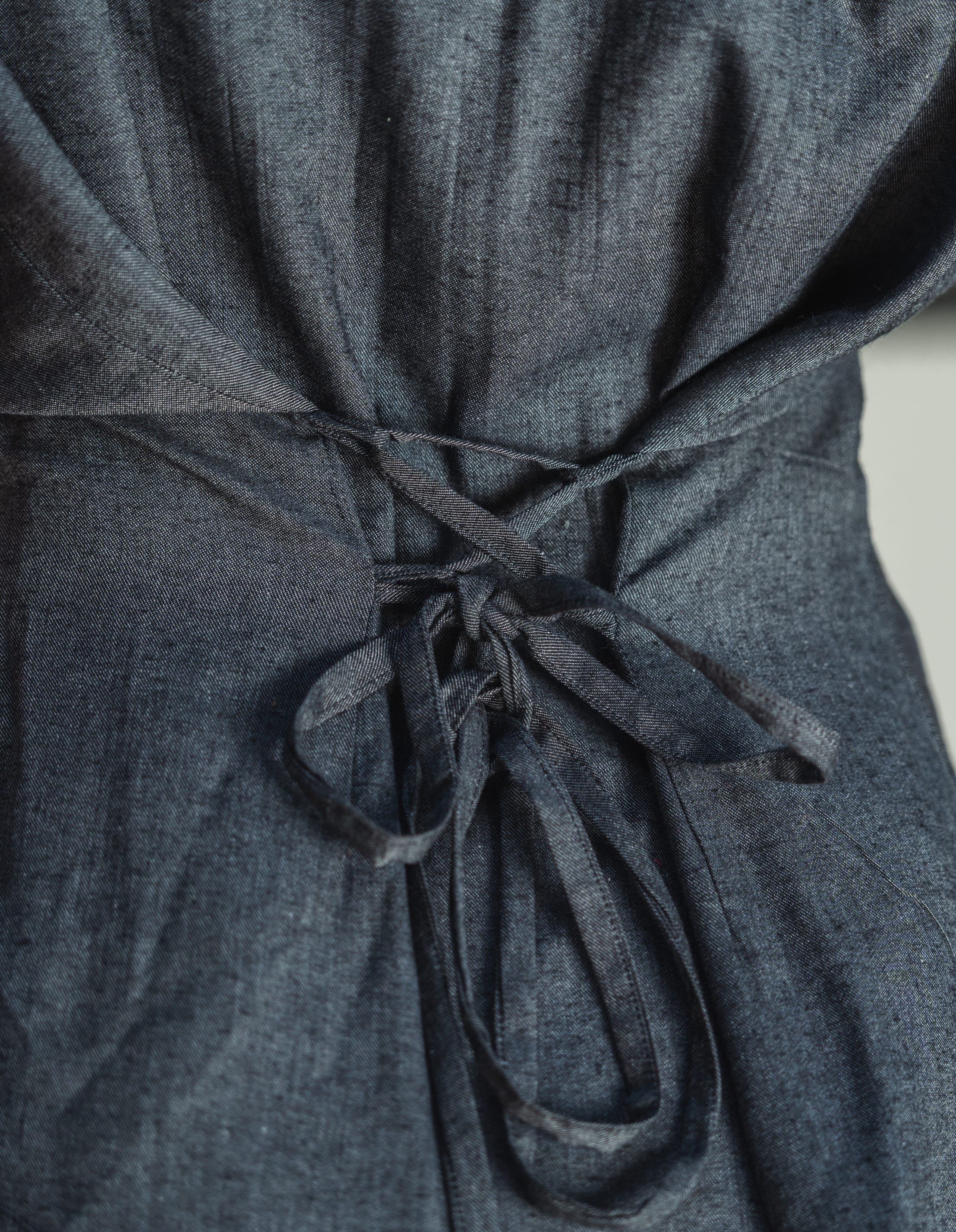 Denim Co-ord Set with Gold Buttons