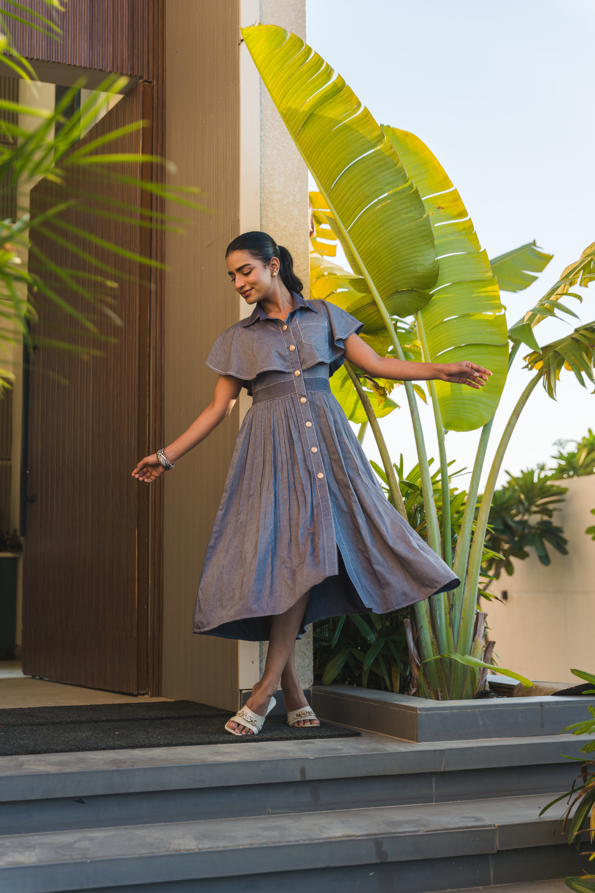 Jolie Denim Dress