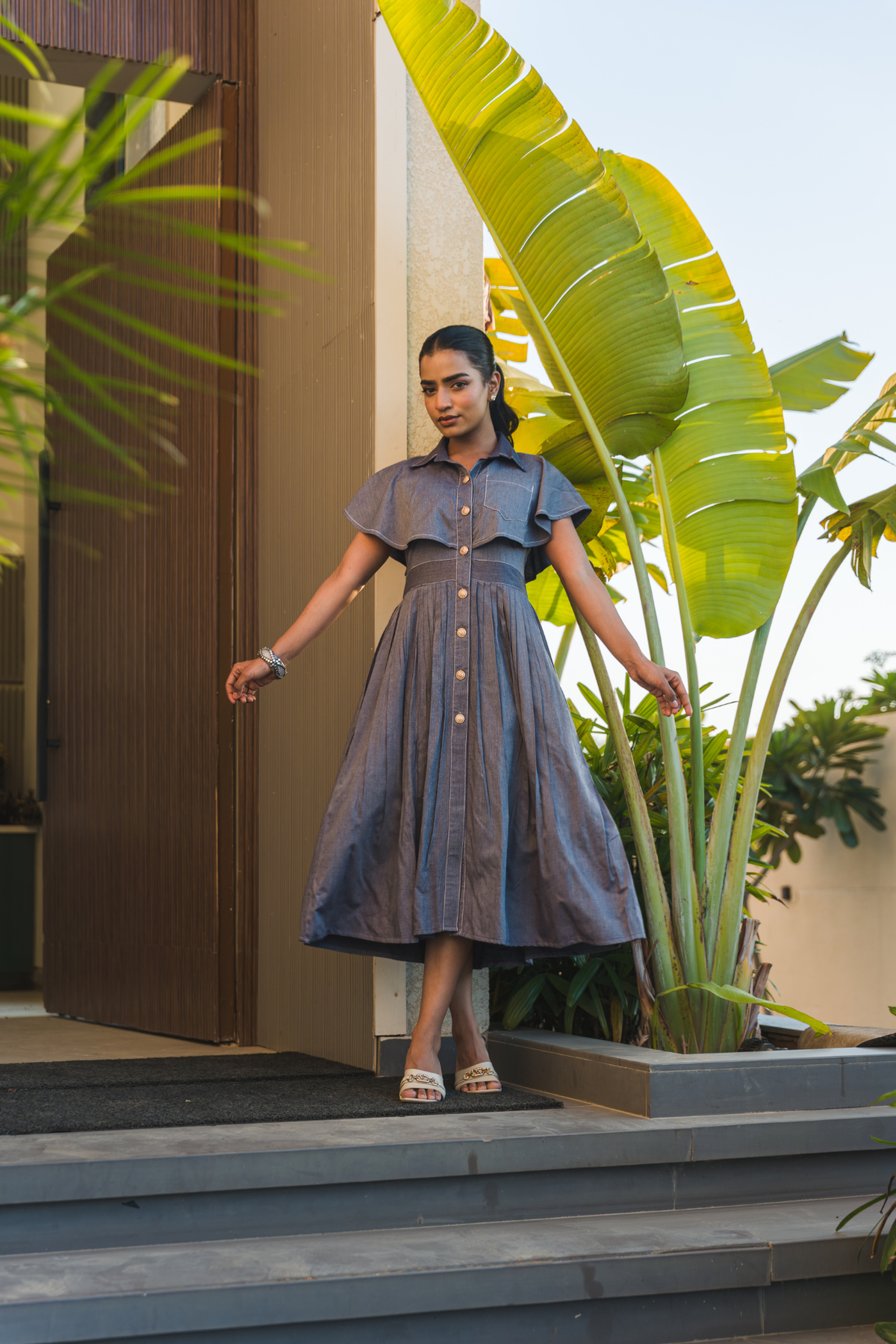Jolie Denim Dress