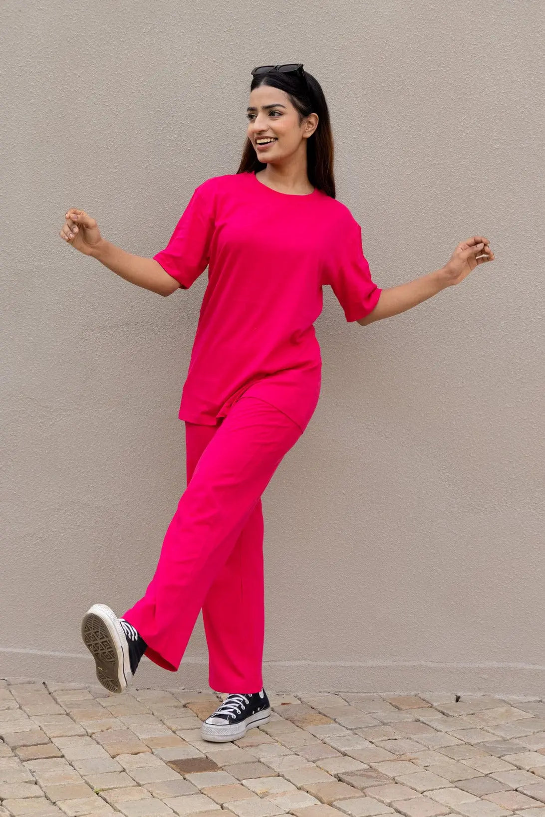 Hot Pink T-shirt & Pants set