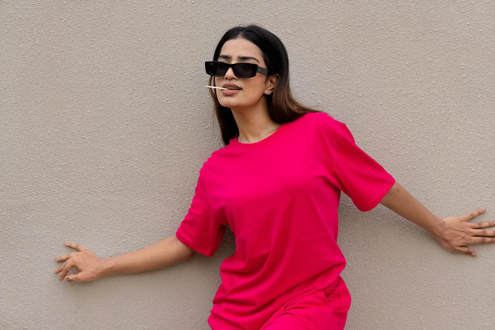 Hot Pink T-shirt & Pants set