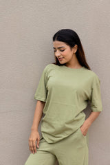 Sage Green T-shirt & Pants set