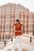 Ruffle Top - Amber