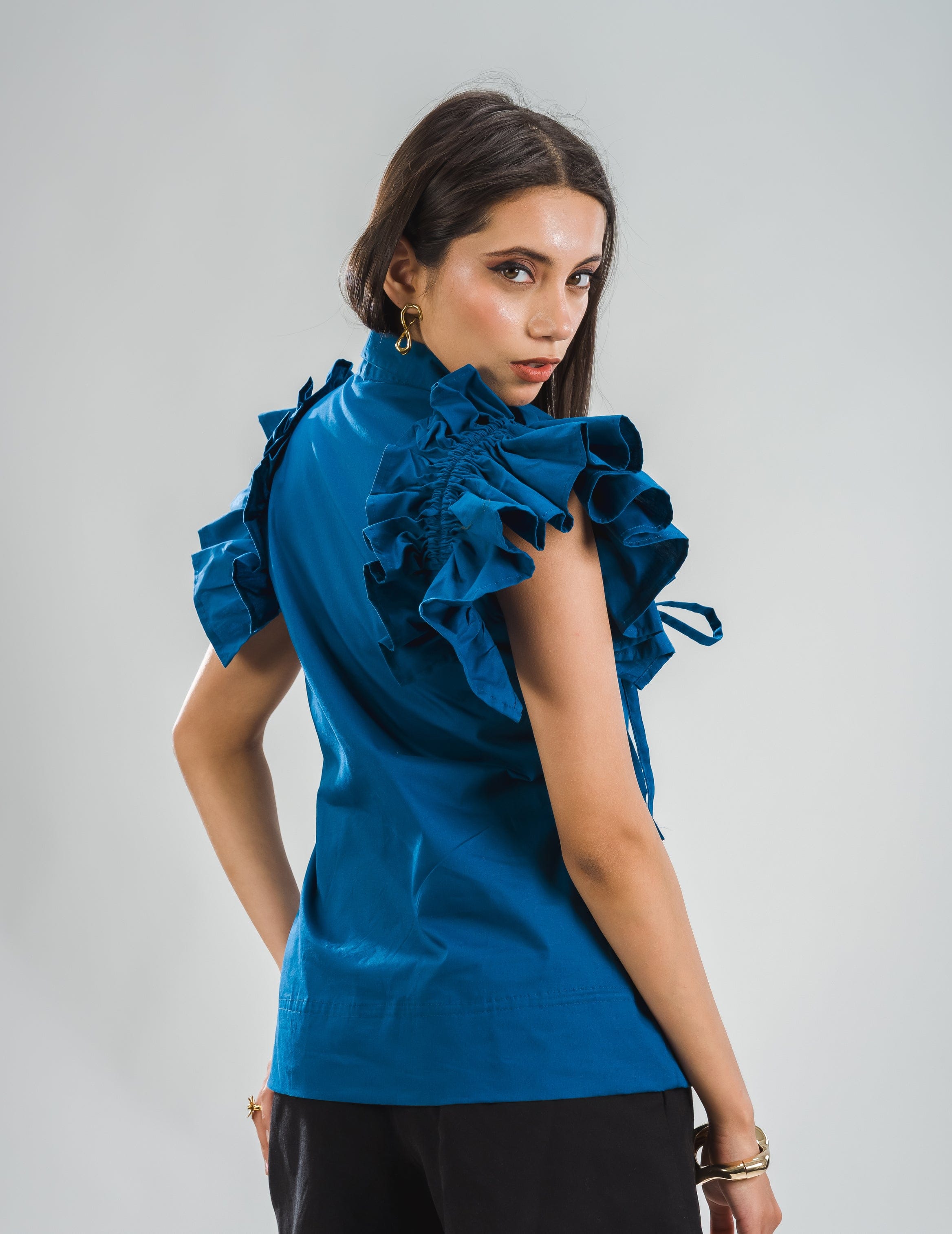 Allure Top - Blue