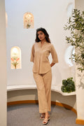 Amora Co-ord Set - Brown