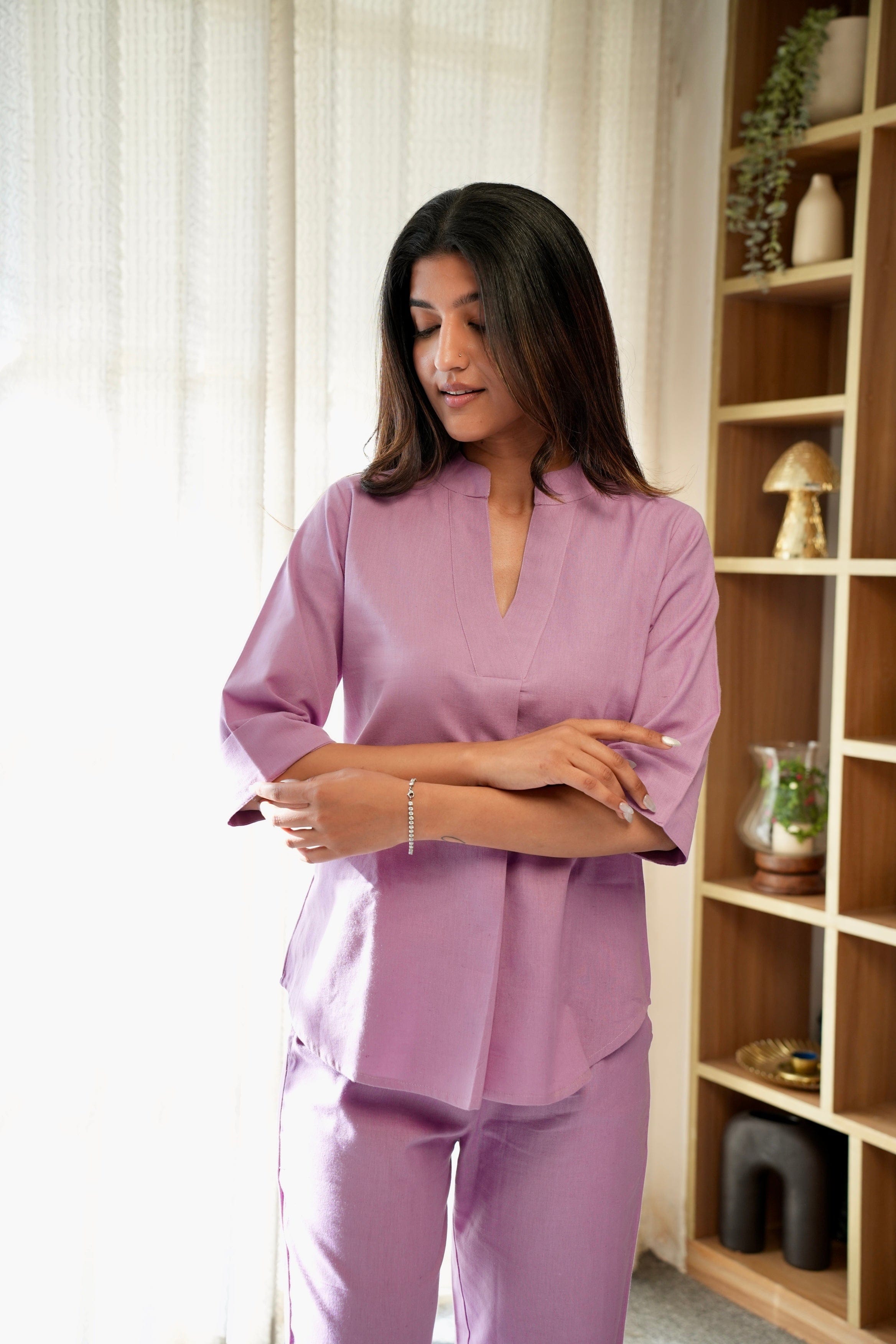 Amora Co-ord Set - Lilac
