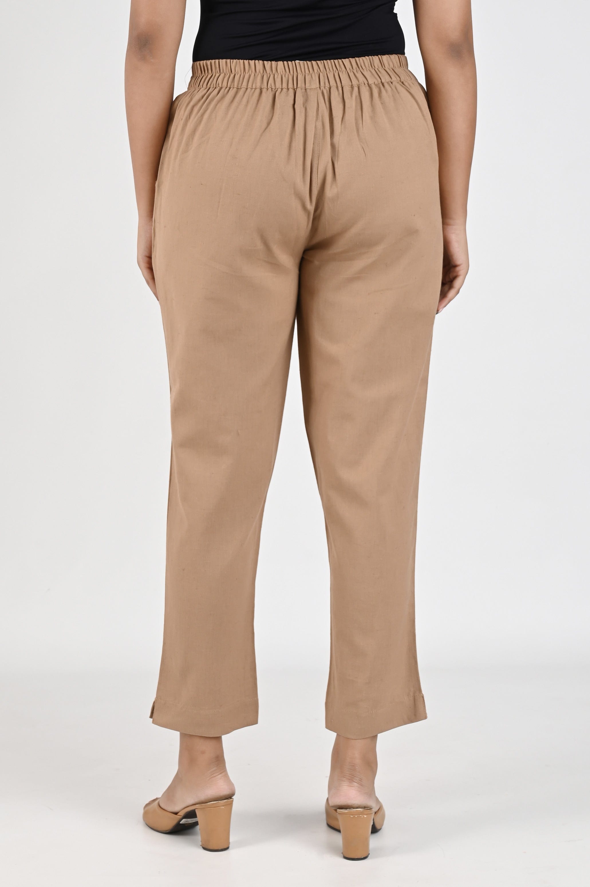 Brown 100% Cotton Pants