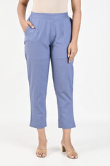 Steel Blue 100% Cotton Pants