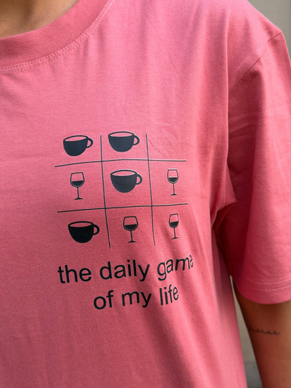 Daily Game Rose Taupe Oversized T-shirt