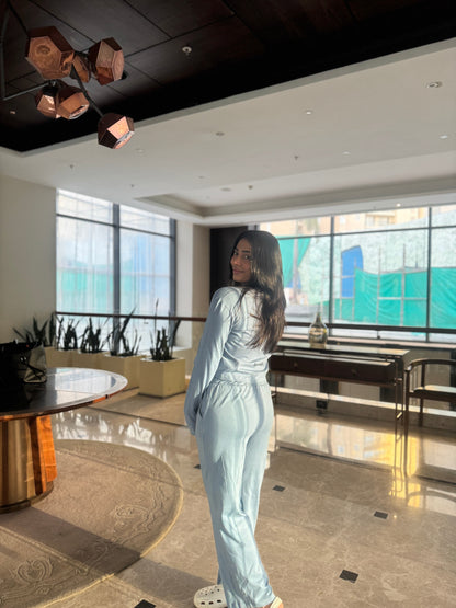 Pasta Party Blue Pajama