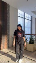 Pasta Party Black Pajama