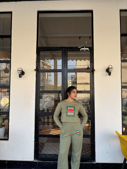 Bisou Full sleeves T-shirt - Green