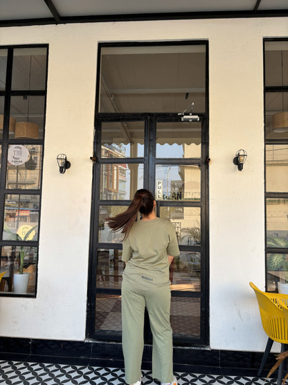 Bisou Oversized T-shirt - Green