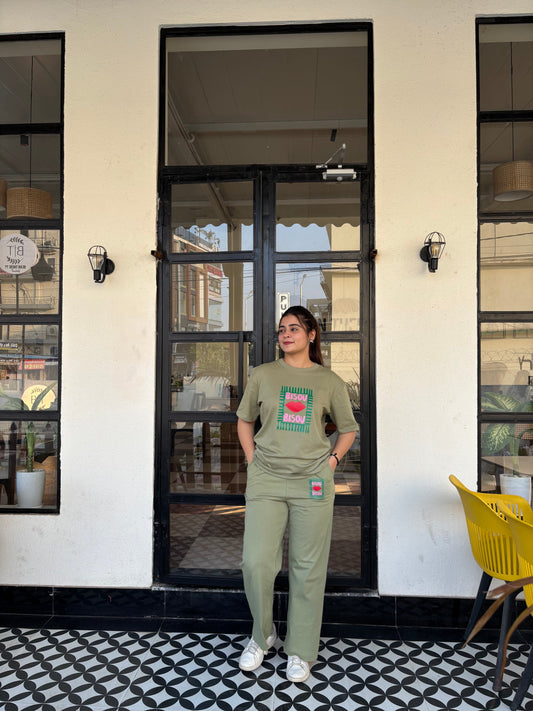 Bisou Green Pajama