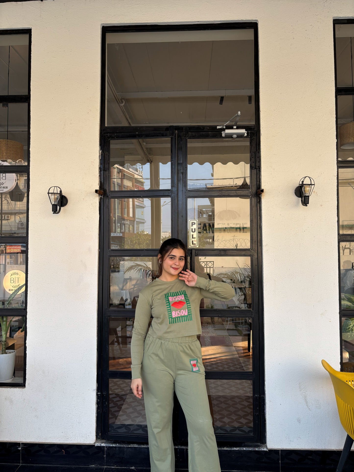 Bisou Full sleeves T-shirt - Green