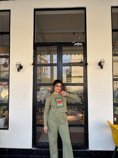 Bisou Full sleeves T-shirt - Green