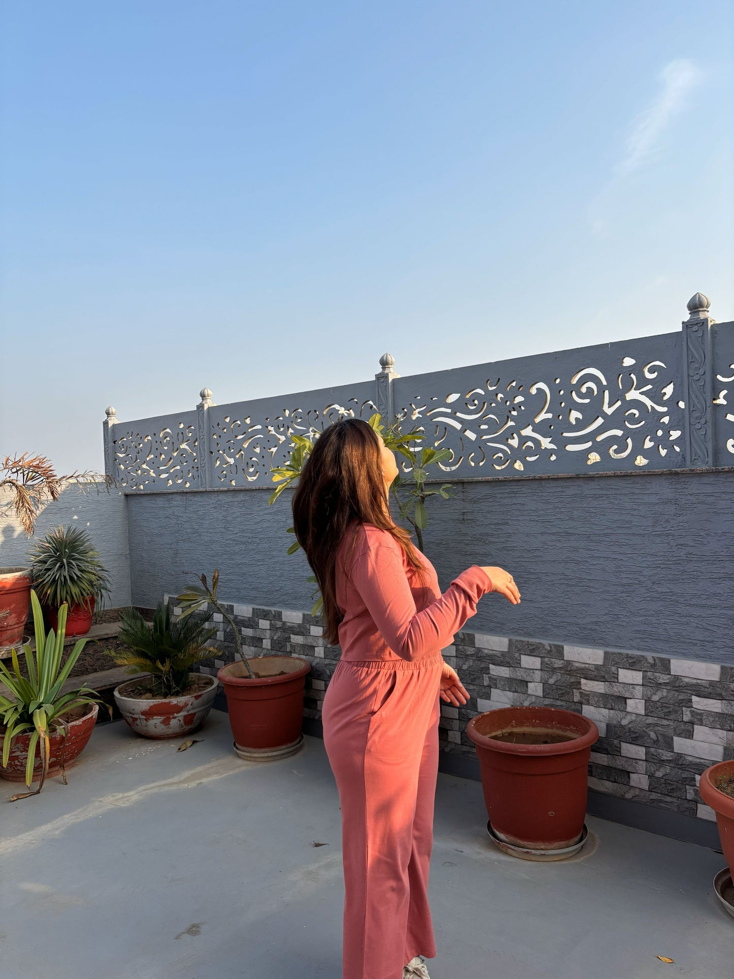 Daily Game Rose Taupe Full Sleeves T-shirt