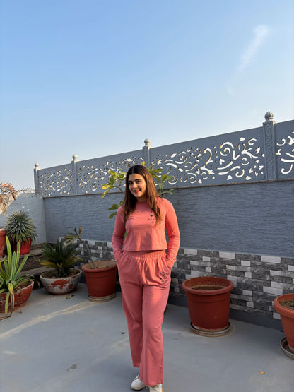 Daily Game Rose Taupe Full Sleeves T-shirt