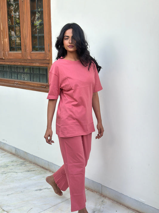 Pink T-shirt & Pants set