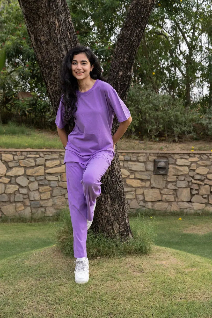 Lavender T-shirt & Pants set