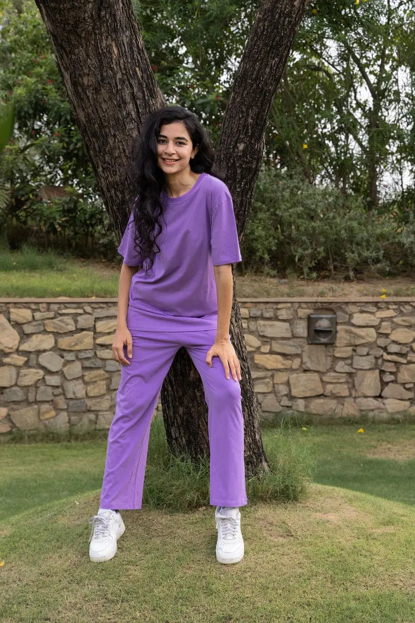 Lavender T-shirt & Pants set