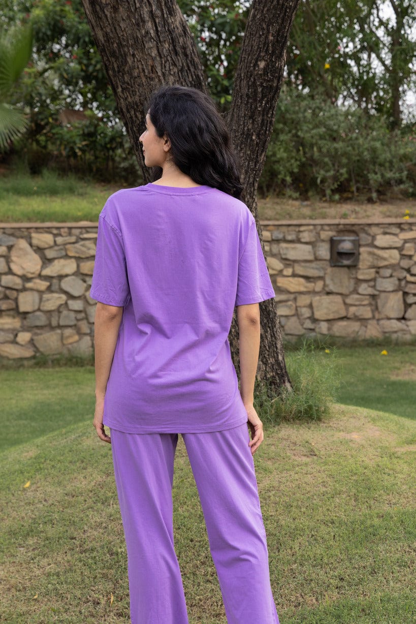 Lavender T-shirt & Pants set
